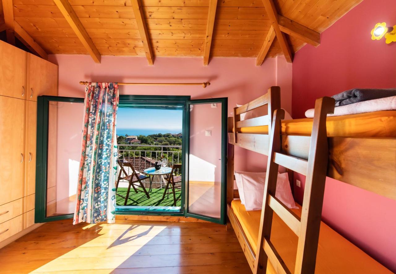Vila Lefkada Sunset House Kalamítsi Exteriér fotografie